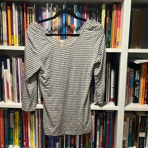 Dolan Anthropologie scoop neck top